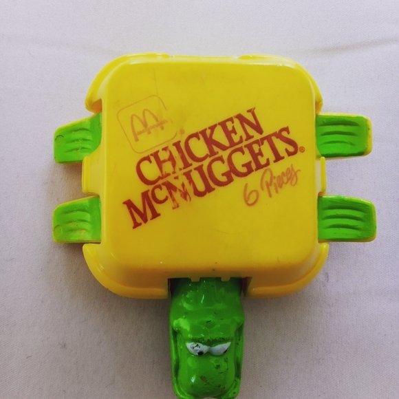 McDonald's 1990 Happy Meal McNuggets Dinosaur Transformer - Picture 4 of 4